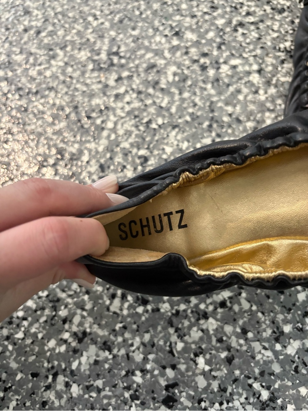 Schutz SUZANNE LEATHER FLAT - Picture 3 of 4